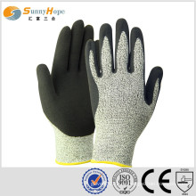 13G HPPE Nitril beschichtete geschnittene Handschuhe Handschutzhandschuhe